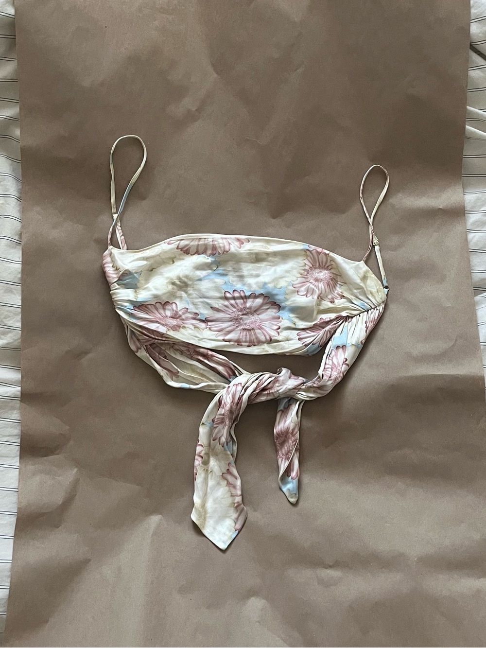 Mirror Palais Sunflower Bandana Top